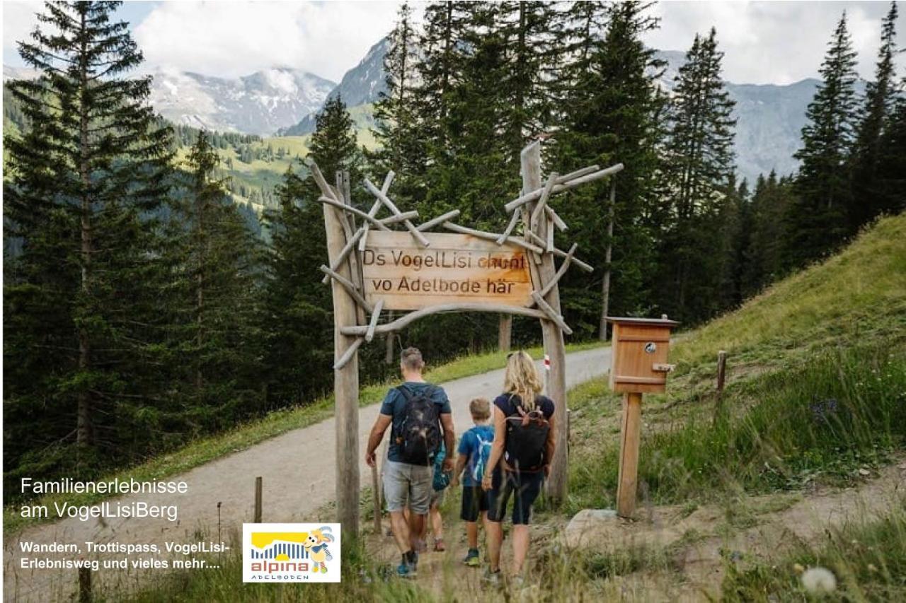Ferien- Und Familienhotel Alpina アデルボーデン エクステリア 写真