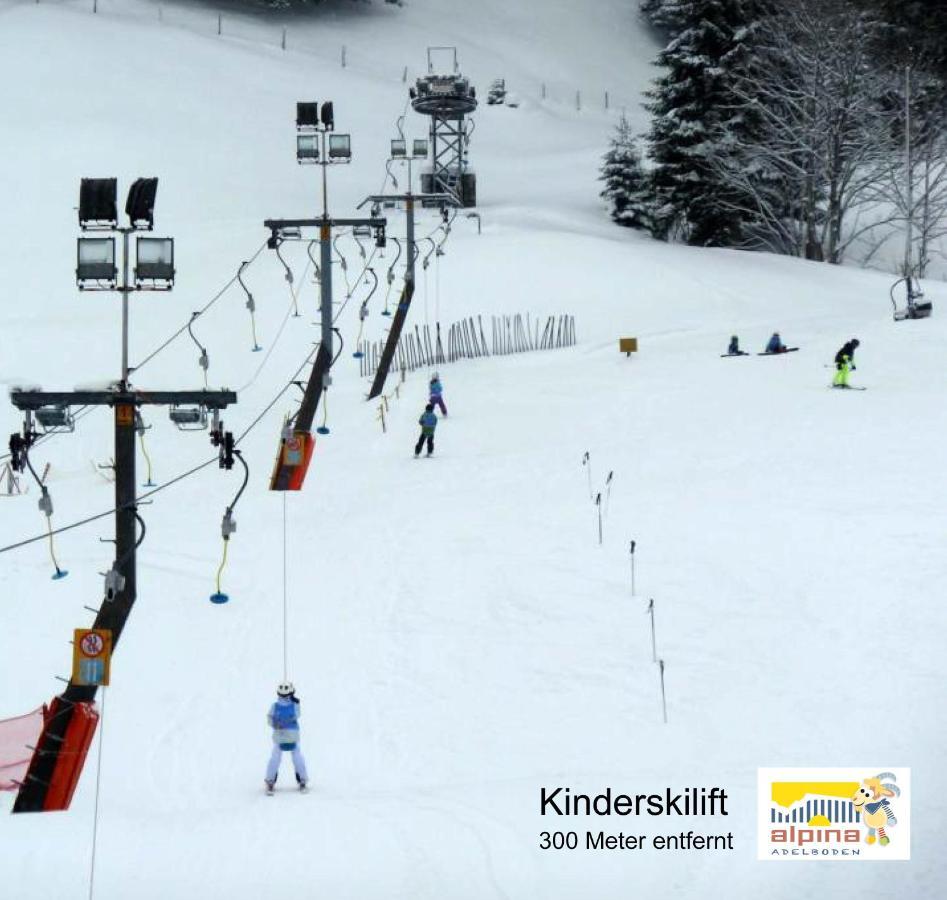 Ferien- Und Familienhotel Alpina アデルボーデン エクステリア 写真